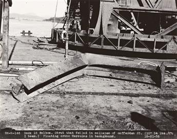 (PANAMA CANAL CONSTRUCTION) A small archive of approximately 60 photographs documenting operations at the Panama Canal.